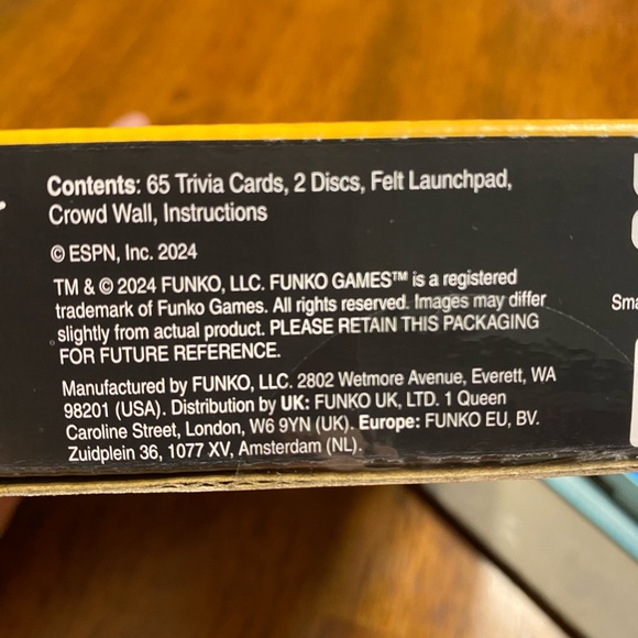 Funko Games ESPN trivia night. Express Edition. NIB - Picture 4 of 6